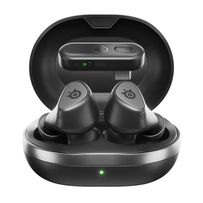 Ecouteurs intra auriculaires sans fil Bluetooth SteelSeries Arctis GameBuds avec réduction de bruit pour Xbox Noir