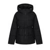 Down cotton clothes women's medium style thickened waist winter new Maillard puff bread clothes elastic waist cotton clothes
