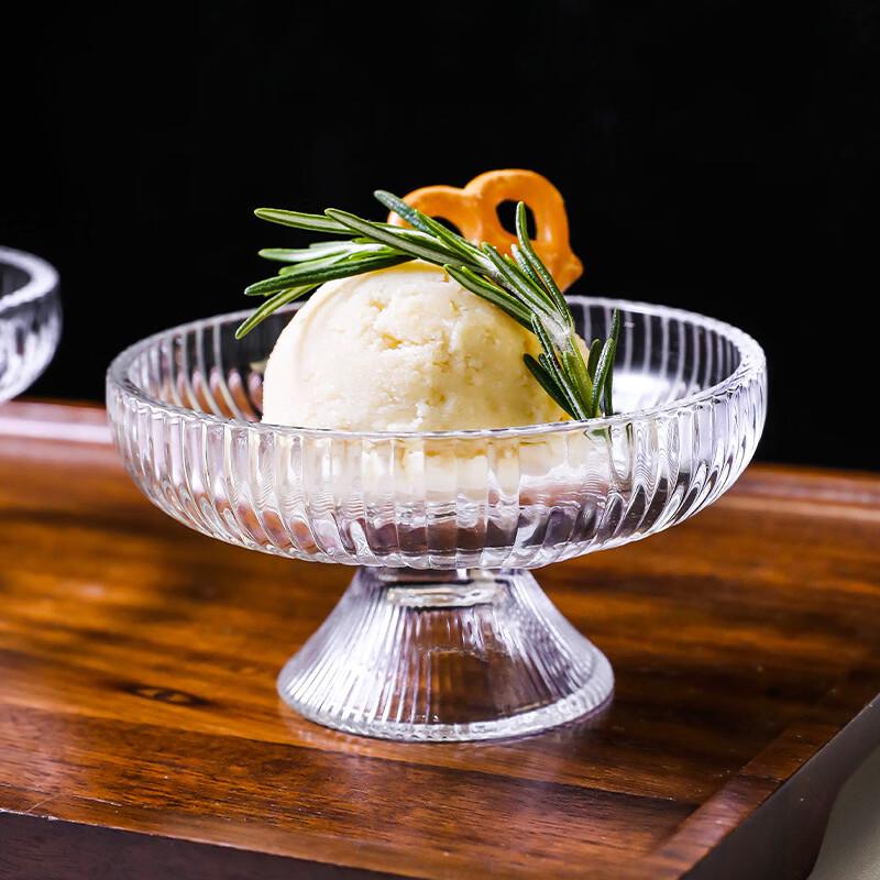 Transparent Glass Dessert & Drink Cups