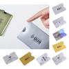 10pcs Reader Lock NFC Blocking Case Aluminium Foil ID Card Box Anti RFID Card Holder  Female/Male