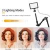 USB Dimmable Photography Lighting Kit LED Video Light with Ball Head Tripod 10 Color Filters Red Yellow Blue Green White