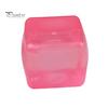 Hand Exercise Ball Anxiety Relief Stress Cube Toy, Clear Frosted Squeeze Toy Snowflake Glitter Ice Sensory for Students Workers Tool