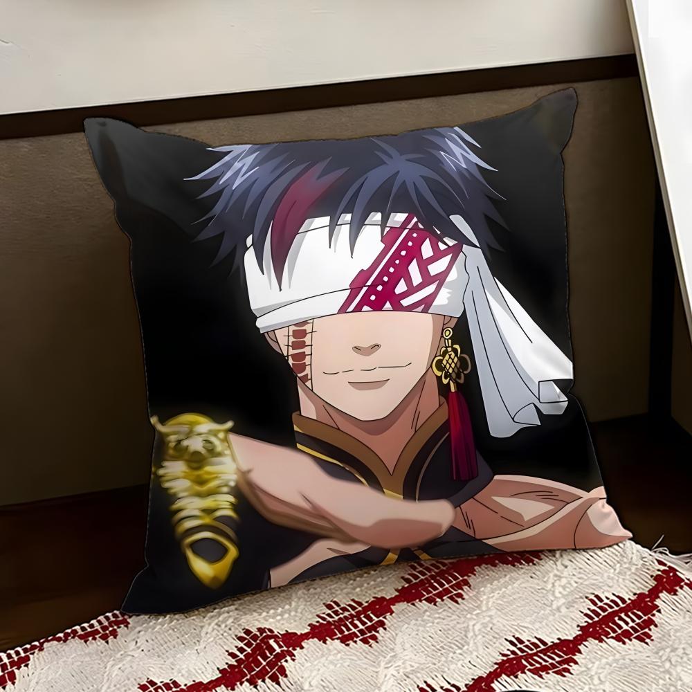 Anime RRecord of RRagnarok Cushion Cover Reversible Soft Durable Pillow Cover Home  Car MultiScene Use for Daily Comfort