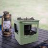 Portable Kerosene Stove Lightweight 10-Wicks Camp Stove Heater Outdoor Cooking BBQ Picnic Camping Hiking 3-5 Person Kerosene Furnace Burner