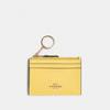 Coach Mini Skinny Id Case Gold Chalk