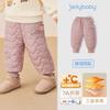 JELLYBABY Girls' Thermal Bowknot Casual Pants