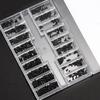PC Screw Mini for Eyeglass Watch Screw PC Assembly Set, Screwdriver, Repair, Repair, Maintenance, Replacement, (4-box set, Size M2-3, Length 2-10mm)