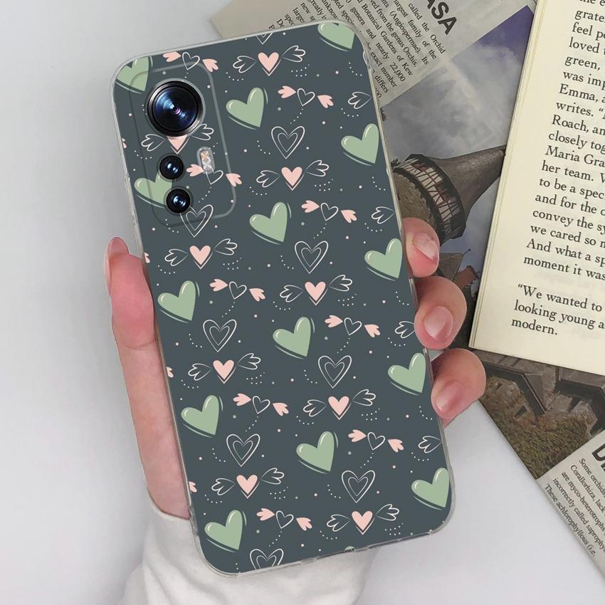 Handyhülle für Xiaomi 12 12S 12X 12T 13 15T Black Shark 1 2 3 4 5 Pro Schönes Regenbogenmuster Transparentes TPU Anti-Rutsch Weiche Hülle für Xiaomi Hülle