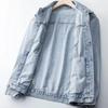 Men's Retro Light Denim Jacket - Trendy Spring/Autumn Casual Loose Fit