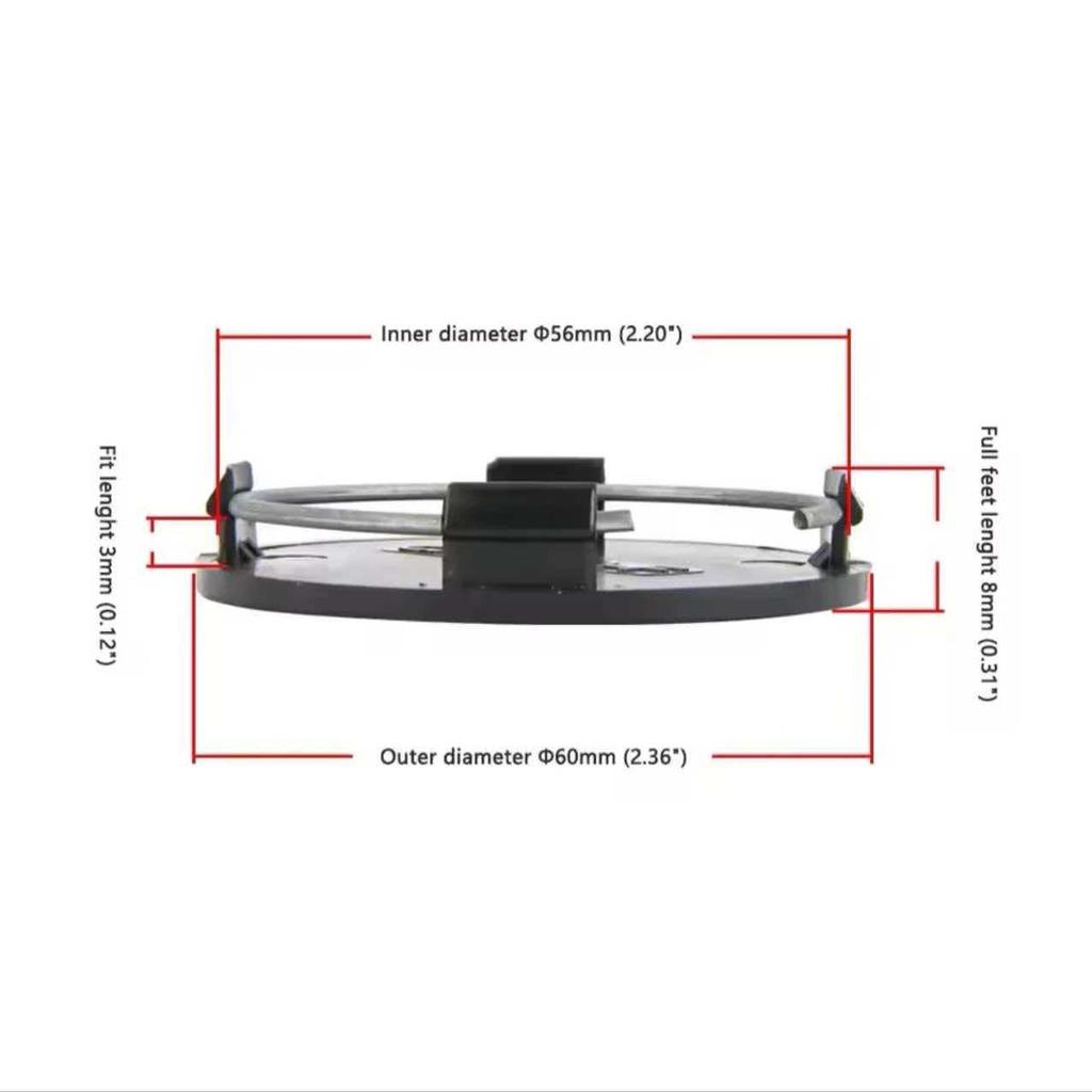 4 Stück 60mm 65mm 68mm Acryl PMMA Planare Oberfläche Auto Radnabe Mittelkappe Nabe für BBS Logo Mittlere Radnabendeckel