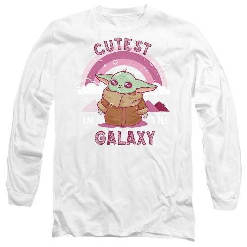 Star Wars: The Mandalorian Unisex Adult Cutest In The Galaxy Grogu T-Shirt