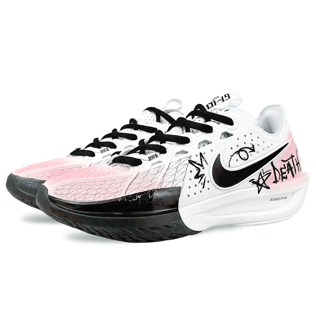 Nike G.T. Cut 3 Slip Resistant Slip Resistant Low top Basketball Shoes Unisex White DV2918-102(Team40-)