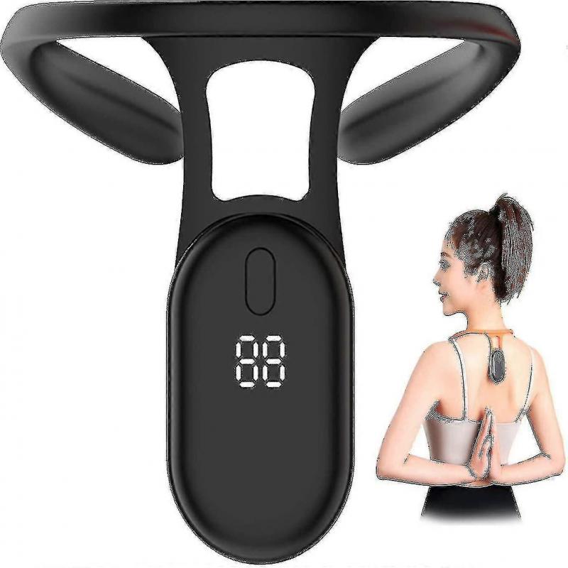 Ultrasonic Portable Lymphatic Soothing Body Shaping Neck Instrument, Ems Neck Acupoints Lymphvity Massager Device Black