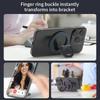 Double Sided Magnetic Phone Ring Holder For MagSafe Cellphones Stand Phone Accessories Support Telephone Grip Tok