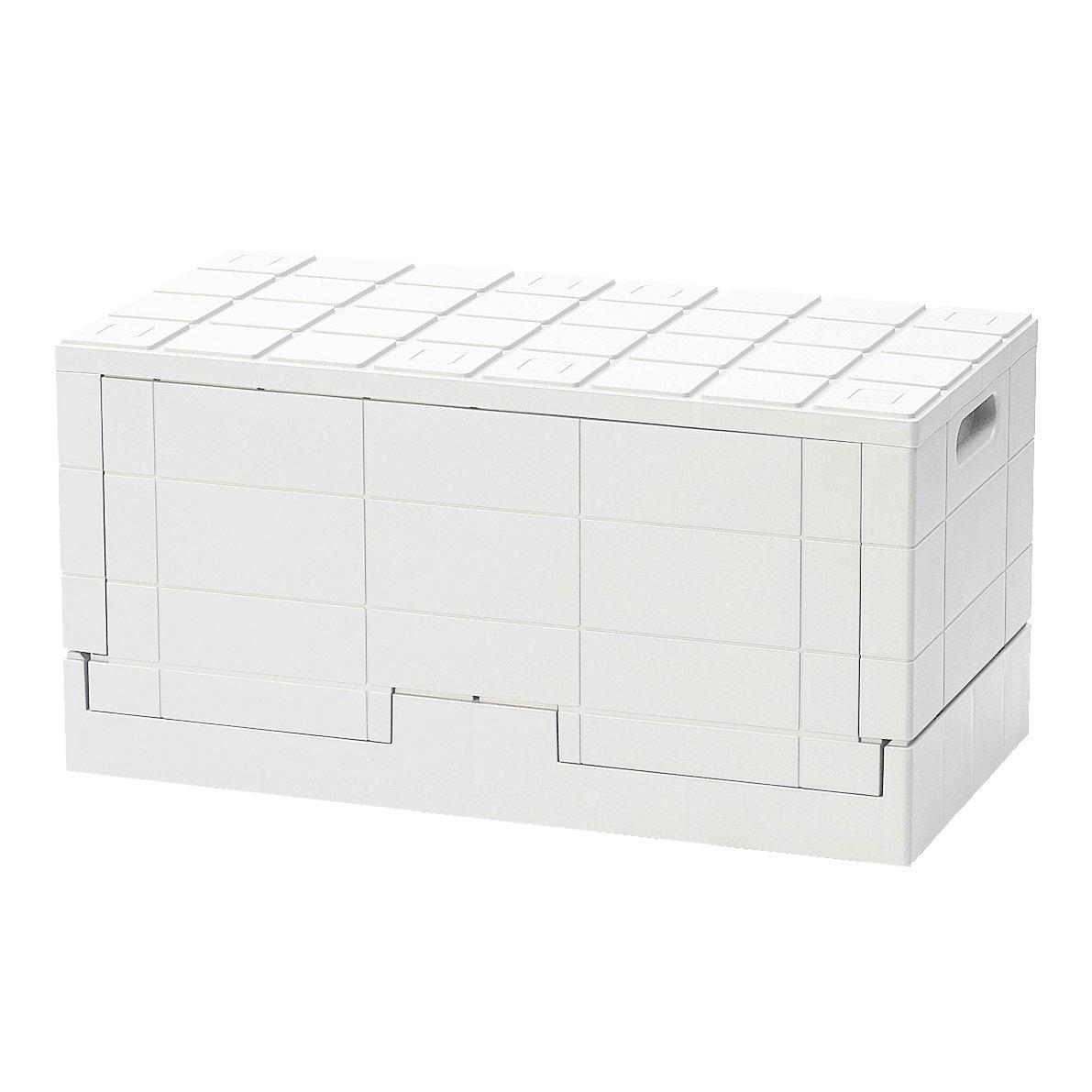 

I mD Storage Box Grid Container Standard White 38.5L