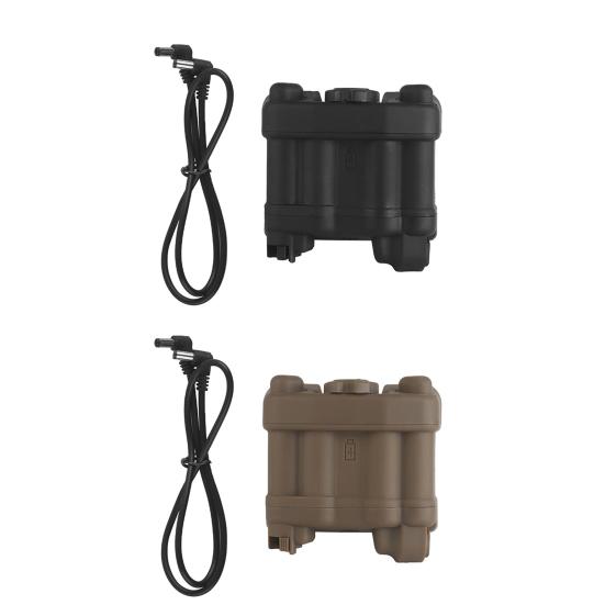 AN/PVS31 Battery Pack Case Model Adjustable Tactical Helmet NVG Battery Box Paintball Airsoft Shoot Hunting Helmet