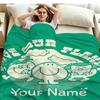 1PC Mr. Men Little Miss Custom Name Patterned Flannel Blanket Suitable For All Seasons for Home Decor Warmth and Comfort Gifts Holiday Present