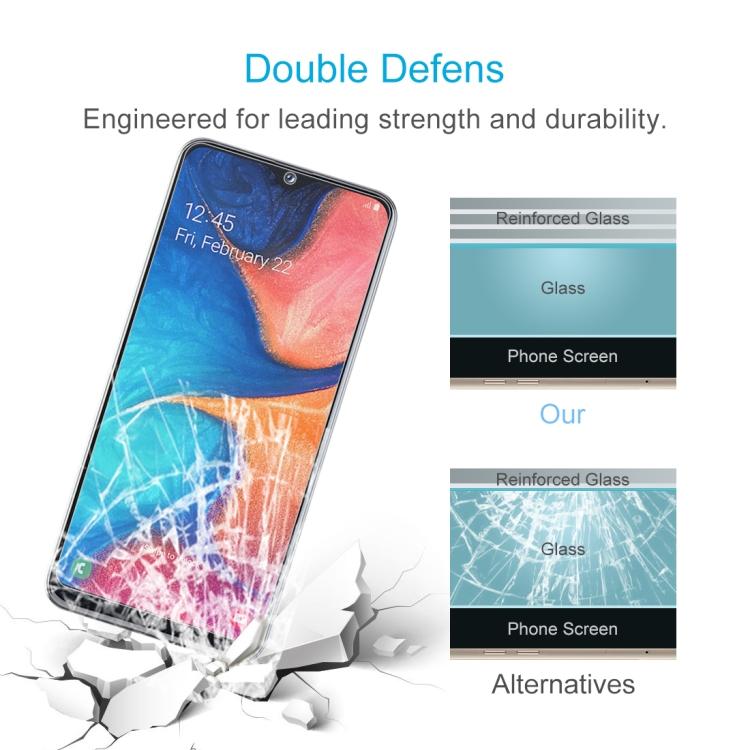 2.5D Non-Full Screen Tempered Glass Film for Galaxy A20e