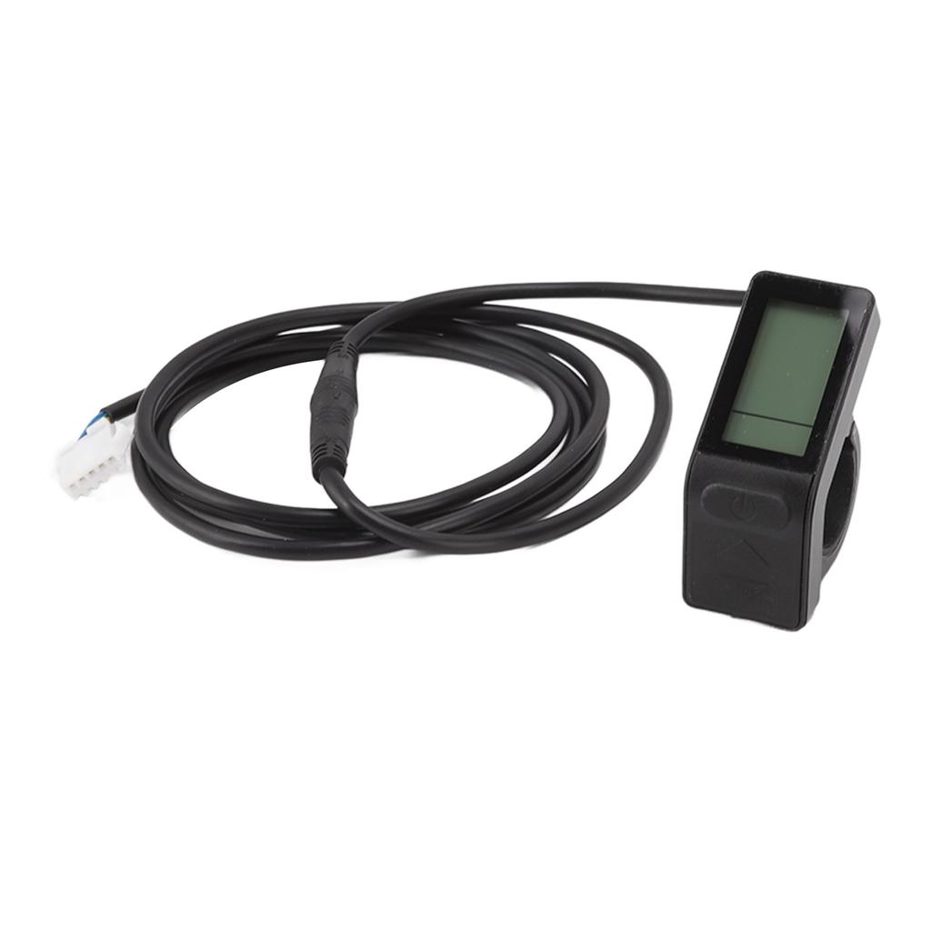 Elektrofahrräder LCD Display Messgerät 24V 36V 48V Tachometer Kilometerzähler Batteriecomputer für Elektrofahrrad Roller