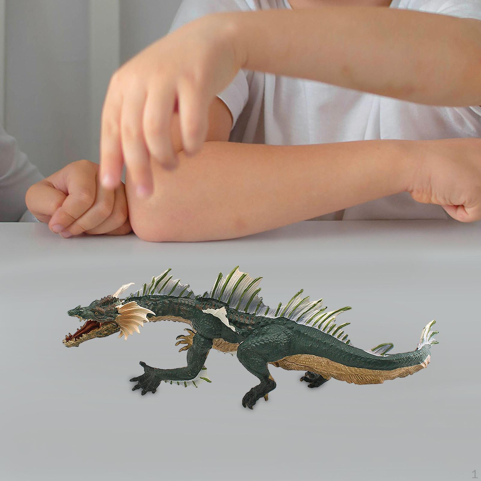 

Динозавр Фигурка Игрушка Животное Фигурка Модель Коллекции Принадлежности Имитация Сенсорика зелёный