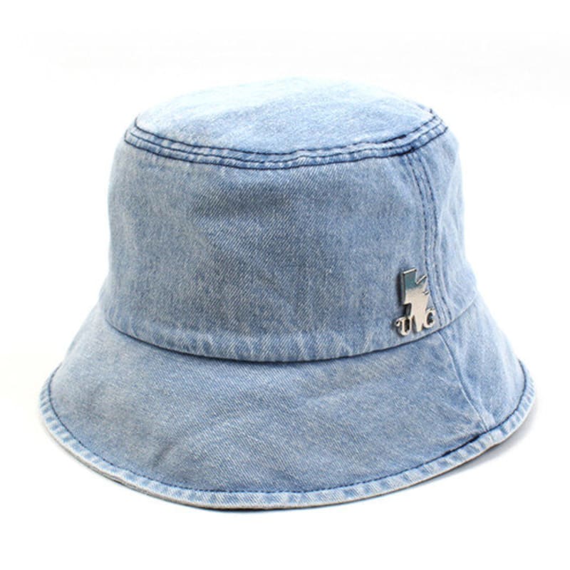 Universal Chemistry Washing Light Denim Bucket Hat