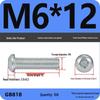 4.8 Grade Galvanized Phillips Round Head Screw (M2-M8)