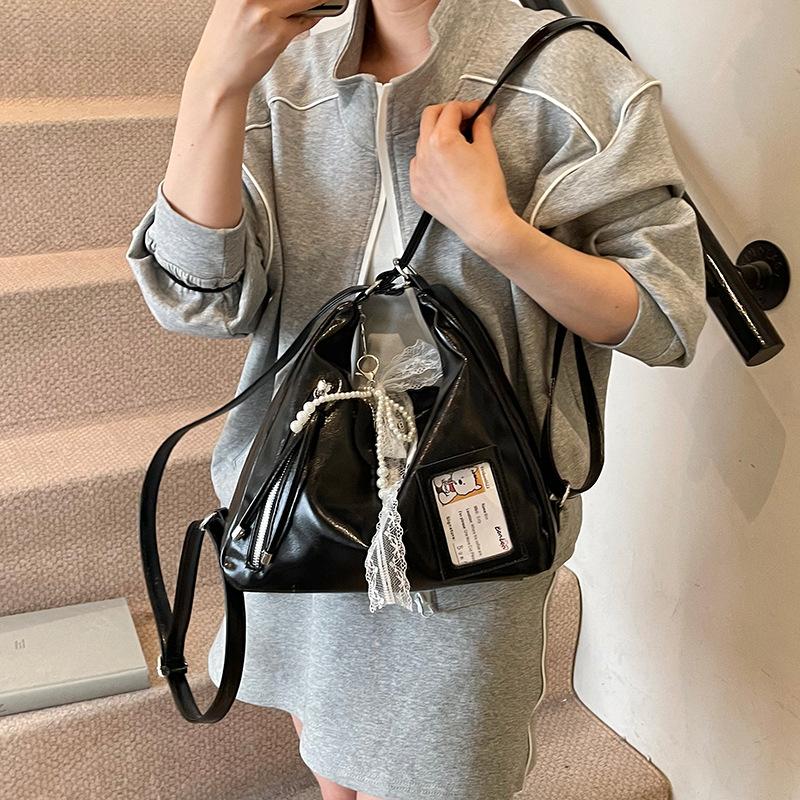 Ms. Bao's New Shoulder Bag, Large-capacity Tote Bag, Multi-functional Backpack.