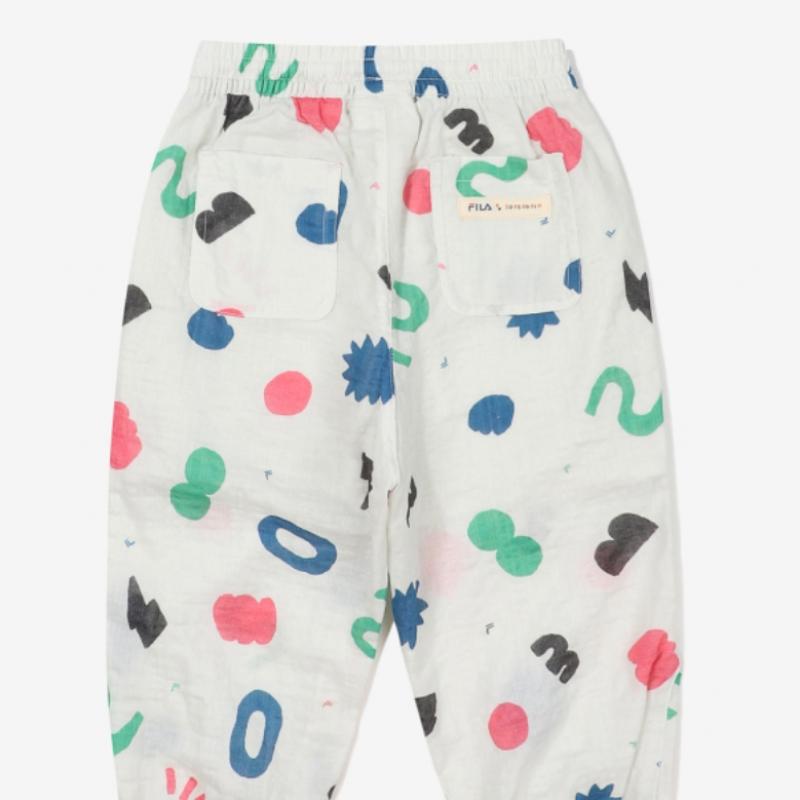 [Fila Kids] Fila X Susu Jin Playful Pants  fk2fpf2s01X Bow  q0zfk2fpf2s01XBow