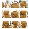 Tenfyer Lady Hair Hoop Band Headband Elastic Rubber String Easy Hair Styling Making Tool