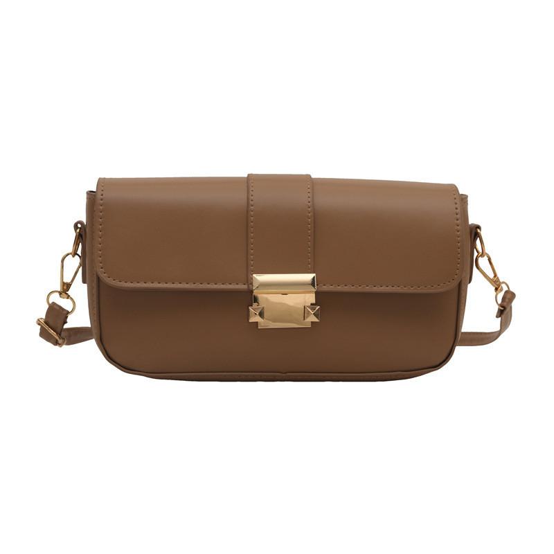 Quality Small Highend Square Handbag For Women With Structured Design And Soft Lining Polyester