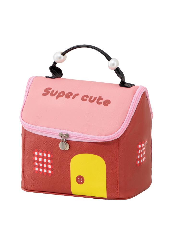 *Cute & Spacious 2025 Waterproof Makeup Bag for Women - Portable, Large Capacity, Ideal for Travel Toiletries*