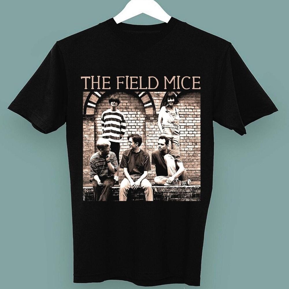 Vintage The Field Mice Band Black T Shirt Size S M L 234xl S