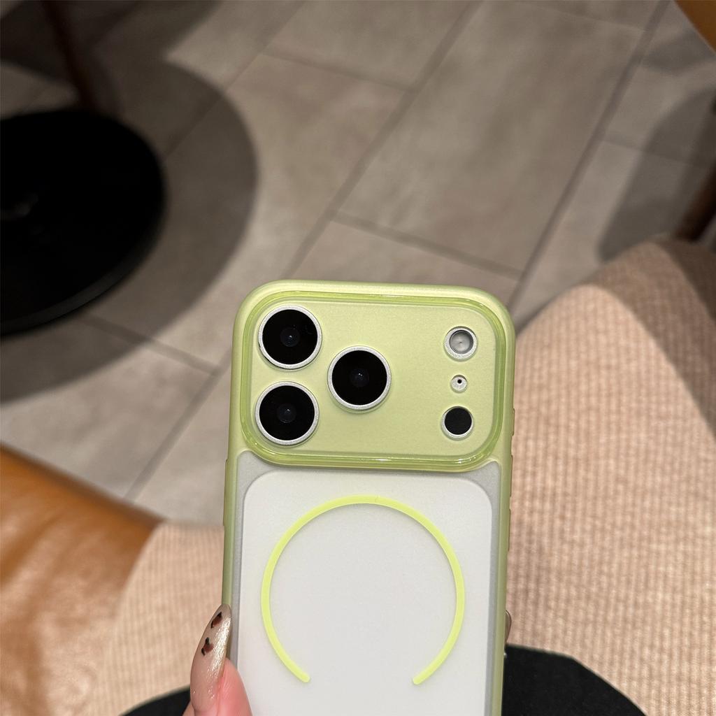 Luxury Matte Clear For Magsafe Wireless Charge Case For iPhone 17 Air 16 15 14 Plus 13 12 Pro Max Hard Ultra Thin Magnetic Cover