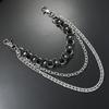 Punk Style Multi-layer Spiky Jeans Belts Chains Hip hop Waist Chain