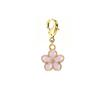 1pc Enamel Flower Charms for Jewelry Making Stainless Steel Gold Pendant for Earring Necklace Bracelet Accessories