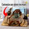 Customize Image Customize Your Photo Blanket Cozy Customizable Blanket Warmthful Decor Perfect for Bedding Office Chair Nap Sofa Ideal for All Seasons
