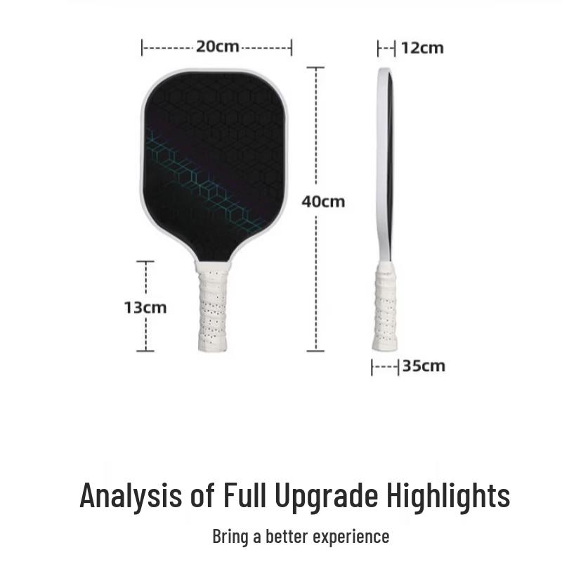 LISM T700 Frosted Carbon Fiber Pickleball Paddle Set