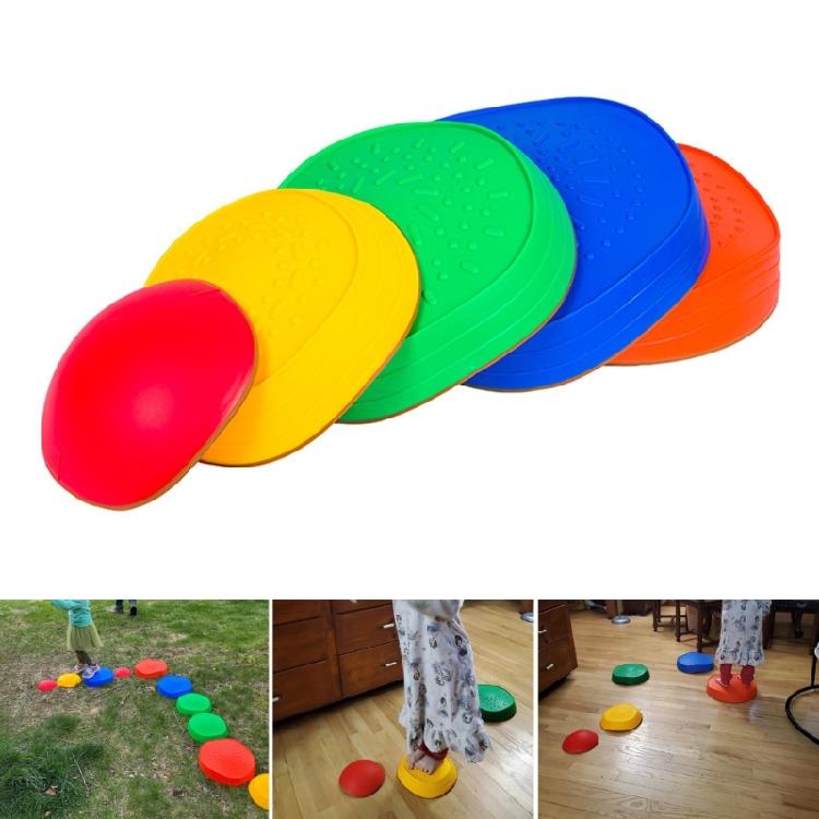 5Pcs Promoting Balance Coordination Skills Indoor/Outdoor Play Stepping Stones