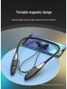 Sports Wireless Bluetooth Earphones: Long Battery, Heavy Bass, High Volume, Neck-Hanging, E-sports Navigation