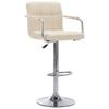 Day and Night - Day and Night Cream Fabric Kitchen Bar Stool