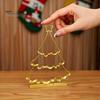 Exquisite Christmas Gift Ideas 3D Printed Hollow Tree Ornament, Modern Minimalist Festive Home Holiday Accents Sculpture, Decorative Tabletop