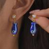 Trendy Drop Earrings For Women Girls Featuring Marine Life Design Dangle Ear Studs Comfort Fit Jewelry Gift
