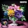 High-Quality Creative High-Quality 1081Pcs High-Quality Flower High-Quality Garden High-Quality Bonsai High-Quality Building High-Quality Blocks