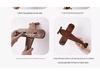 No-Drill Wall-Mounted Solid Wood Hook for Children's Room - Perfect for Coats, Hats & More
