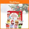 Christmas Advent Calendar 24 Days Diy Clay Cake Bucket Countdown Toy For Holiday Fun