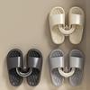 Yousheng 2PCS Shoe Rack U Shape Suction Cup Hook Non-Slip Stable Support No Drilling Slipper Rack for Towels