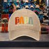 Papa Fix It Tool Washed Baseball Cap Unisex Vintage Adjustable Cotton Outdoor Hat