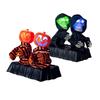 LED Dancing Pumpkin Skeleton Duo Halloween Motorized Animatronic Color Changing Light Show Haunt Sync Sound Party Essential
