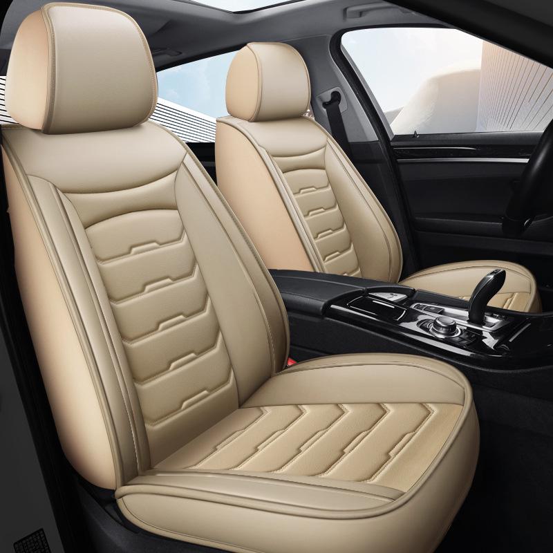 Full Leather All-Season Universal Car Seat Cushion Cover