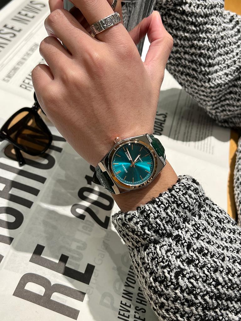 Unisex Luxusuhr Elegante Quarzarmbanduhr für Männer und Frauen Stilvolle Uhr